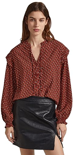 Pepe Jeans Damen Kitty Blouse, Multicolour (Multi), M von Pepe Jeans