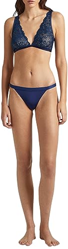 Pepe Jeans Damen LACE Bikini Brazilian, Blue (Navy), S von Pepe Jeans