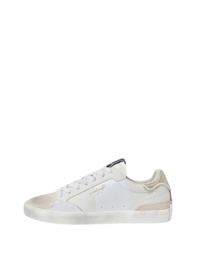 Pepe Jeans Damen Lane Moon W Sneaker, Weiß (Weiß), 3 von Pepe Jeans