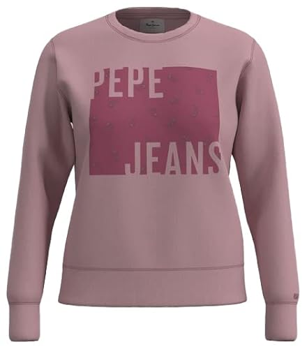 Pepe Jeans Damen Lena LS Sweats, 308cloudy Pink, XS EU von Pepe Jeans