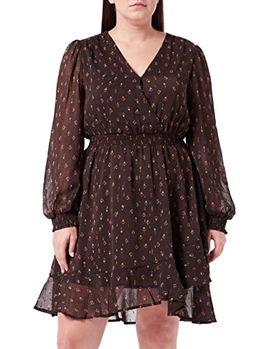 Pepe Jeans Damen Leticia Dress, Brown (Bitter), S von Pepe Jeans