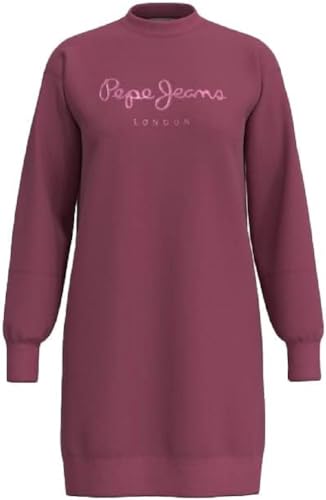 Pepe Jeans Damen Lexie Kleid, Rosa (Dark Blush), S EU von Pepe Jeans