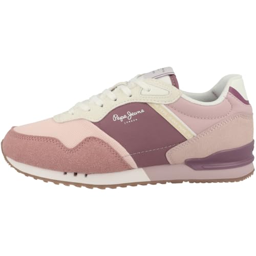 Pepe Jeans Damen London Urban W Sneaker, Orange (Sherbert Orange), 3 von Pepe Jeans