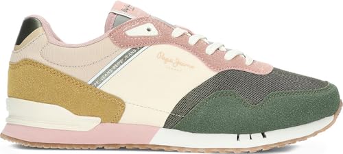 Pepe Jeans London Urbans grüne Turnschuhe von Pepe Jeans