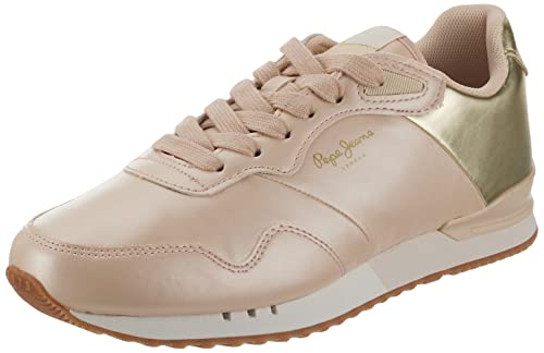 Pepe Jeans Damen London W Part Sneaker, Face, 38 EU von Pepe Jeans