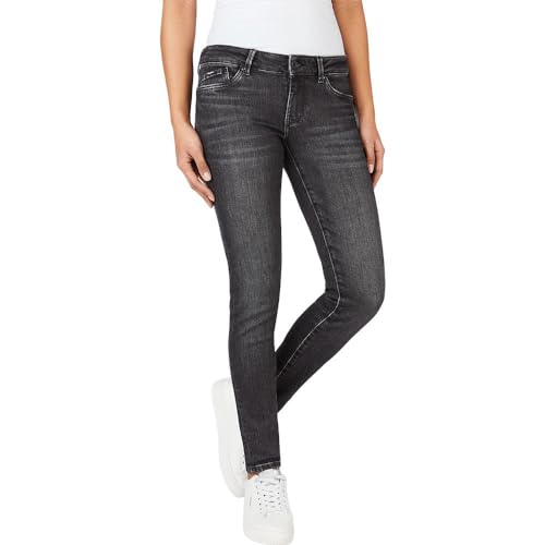 Pepe Jeans Damen Low Waist Skinny PL204583 Jeans, Blue (Denim-XW1), 29W / 32L von Pepe Jeans