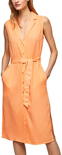 Pepe Jeans Damen Maggie Dress, Orange (Peach), XXS von Pepe Jeans