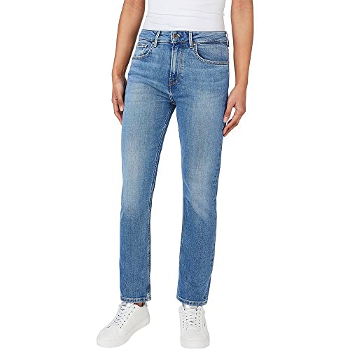 Pepe Jeans Damen Mary Jeans, Blue (Denim-GW3), 33W / 30L von Pepe Jeans