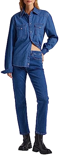 Pepe Jeans Damen Mary Jeans, Blue (Denim-hs5), 26W / 30L von Pepe Jeans