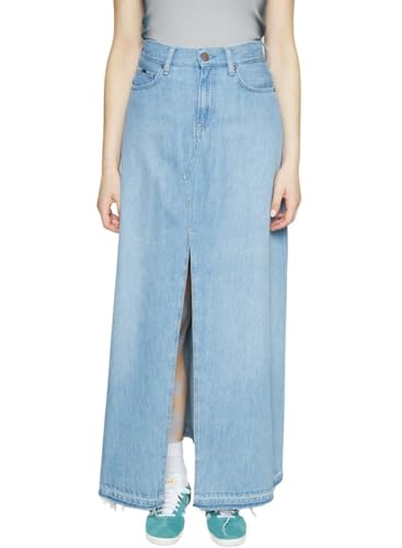 Pepe Jeans Damen Maxirock Hw Sky, Blau (Denim), M von Pepe Jeans