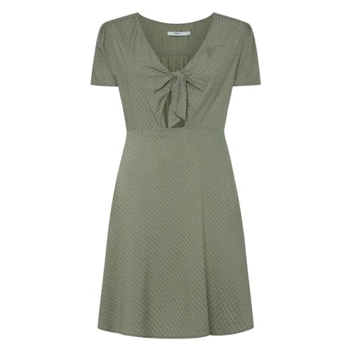 Pepe Jeans Damen Nani Kleid, Green (Washed Green), M von Pepe Jeans
