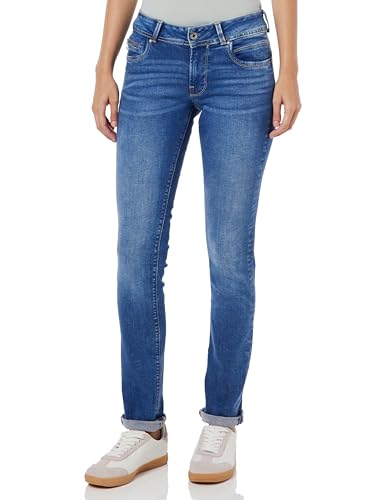 Pepe Jeans Damen New Brooke Jeans, Blau (Denim-hs4), 25W / 32L EU von Pepe Jeans