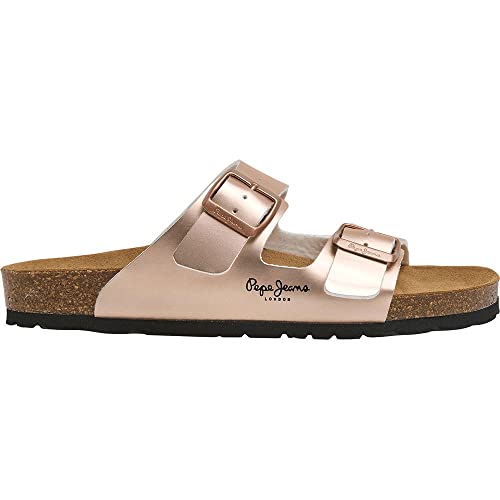 Pepe Jeans Damen Oban Classic W Sandal, Orange (Maple Sugar Orange), 41 EU von Pepe Jeans