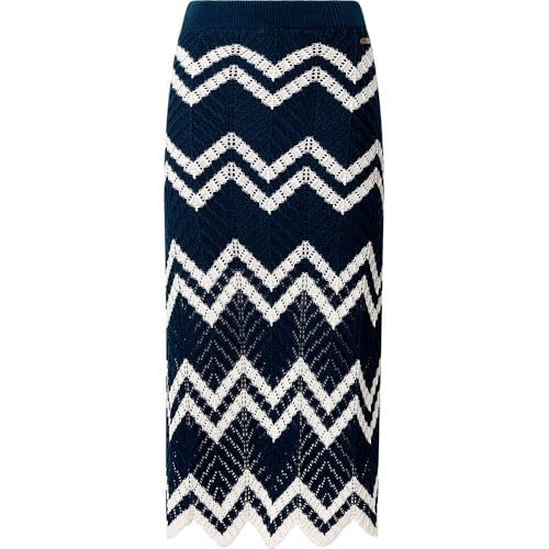 Pepe Jeans Damen Ollie Skirt Rock, Blau (Ozeanblau), M von Pepe Jeans