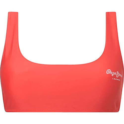 Pepe Jeans Damen Oriane Bikini Top, Red (Studio Red), M von Pepe Jeans