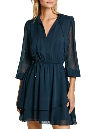 Pepe Jeans Damen Otto Kleid, Blau (Dulwich Blue), S von Pepe Jeans