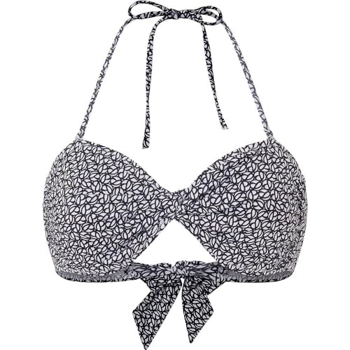 Pepe Jeans Damen P Print Bnd Top Bikini, Schwarz (Schwarz), M von Pepe Jeans