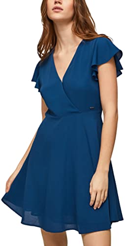 Pepe Jeans Damen Patrizia Dress, Blue (Ocean), M von Pepe Jeans