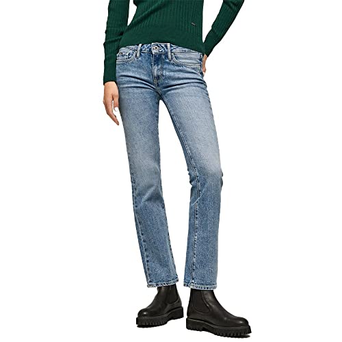 Pepe Jeans Damen Piccadilly Jeans, Denim, 32 von Pepe Jeans