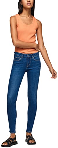 Pepe Jeans Damen Pixie Jeans, Blue (Denim-GW1), 30W / 32L von Pepe Jeans