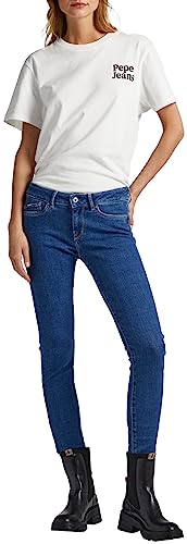 Pepe Jeans Damen Pixie Jeans, Blau (Denim-hs5), 26W / 30L EU von Pepe Jeans