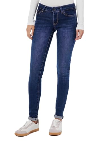 Pepe Jeans Damen Pixie Jeans, Blue (Denim-xv2), 31W / 30L von Pepe Jeans