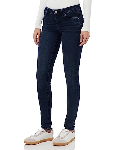 Pepe Jeans Damen Pixie Jeans, Blue (Denim-xv7), 34W / 32L von Pepe Jeans