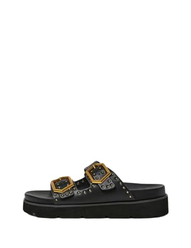 Pepe Jeans Damen Pola Studs Sandale, Schwarz (Schwarz), 36 von Pepe Jeans