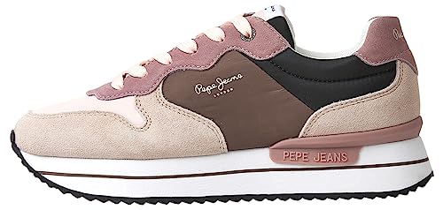 Pepe Jeans Damen RUSPER Queen Sneaker, Black (Black), 36 EU von Pepe Jeans