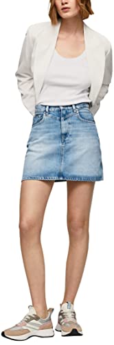 Pepe Jeans Damen Rachel Skirt, Blue (Denim-PE9), L von Pepe Jeans