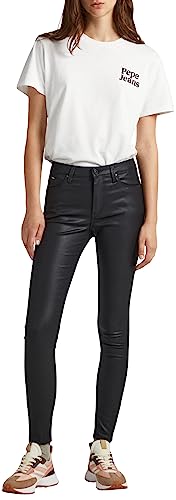 Pepe Jeans Damen Regent Jeans, Black (Denim-xb0), 28W / 32L von Pepe Jeans