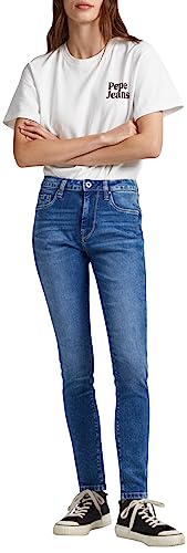 Pepe Jeans Damen Regent Jeans, Blue (Denim-hs4), 25W / 32L von Pepe Jeans