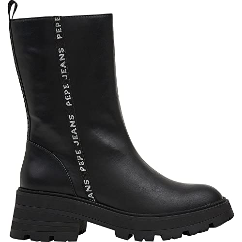 Pepe Jeans Damen SODA BASS W Boots, 999BLACK, 40 EU Pepe Jeans Damen SODA BASS W Boots, 999BLACK, 40 EU von Pepe Jeans