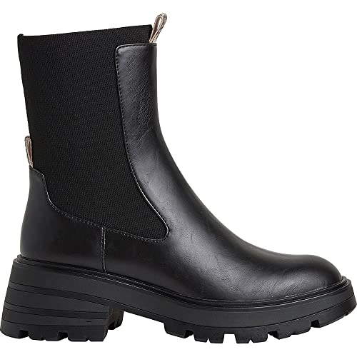 Pepe Jeans Damen SODA Plus Chelsea Boot, Black (Black), 40 EU von Pepe Jeans