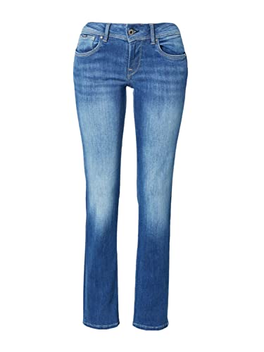 Pepe Jeans Damen Saturn Jeans, Blau (Denim-HN6), 24W/32L von Pepe Jeans