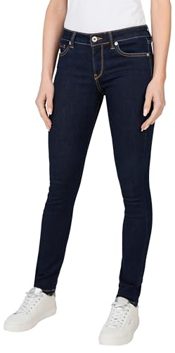 Pepe Jeans Damen Skinny Lw Pl204583 Jeans, Blau (Denim-dp8), 27 W/32 L von Pepe Jeans