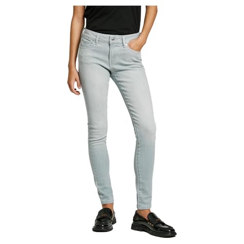 Pepe Jeans Damen Skinny Lw Soho Jeans, Grau (Denim-Ui7), 27 W/32 L von Pepe Jeans