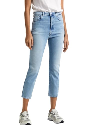 Pepe Jeans Damen Slim Jeans Uhw 7/8, Blau (Denim-PF3), 24W von Pepe Jeans