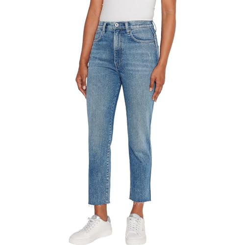 Pepe Jeans Damen Slim Jeans Uhw 7/8, Blau (Denim-RI1), 32W von Pepe Jeans