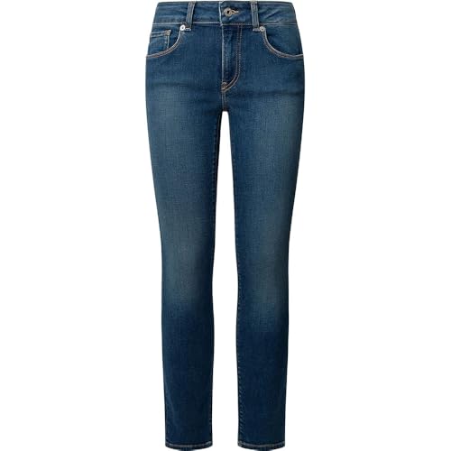 Pepe Jeans Damen Slim Lw Jeans, Blau (Denim-ia0), 30 W/30 L von Pepe Jeans