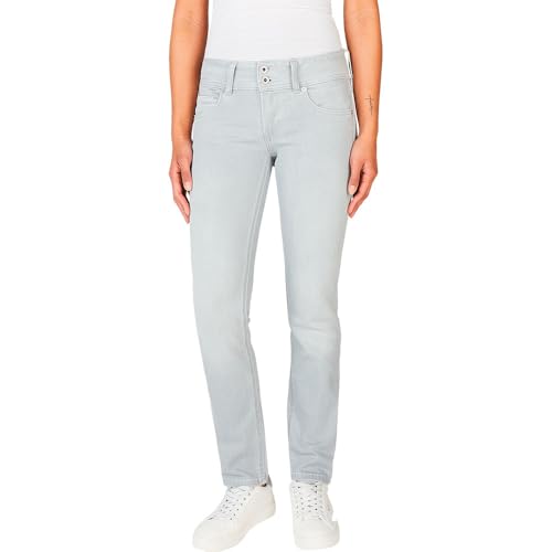 Pepe Jeans Damen Slim Lw Jeans, Blau (Denim-ui7), 29 W/30 L von Pepe Jeans
