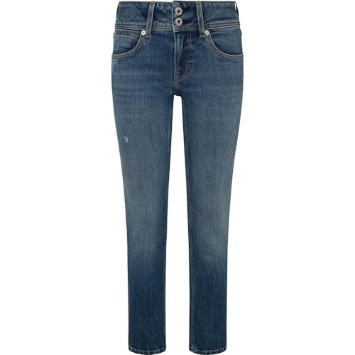 Pepe Jeans Damen Slim Lw Pl204729 Jeans, Blau (Denim-hv4), 27 W/30 L von Pepe Jeans