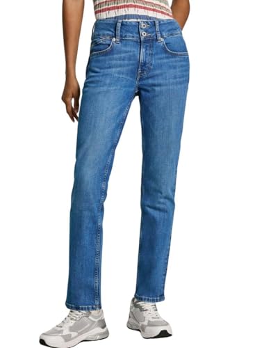 Pepe Jeans Damen Slim Mw PL204735 Jeans, Blue (Denim-HW1), 27W / 32L von Pepe Jeans