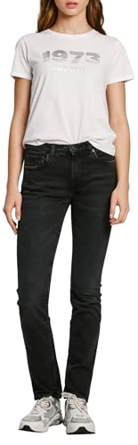 Pepe Jeans Damen Slim Mw Pl204589 Jeans, Blau (Denim-xh5), 34W x 32L von Pepe Jeans