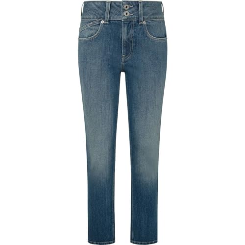 Pepe Jeans Damen Slim Mw Pl204735 Jeans, Blau (Denim-hv6), 33W x 30L von Pepe Jeans