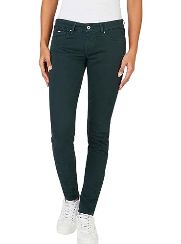 Pepe Jeans Damen Soho Pants, Green (Regent Green), 26W / 28L von Pepe Jeans