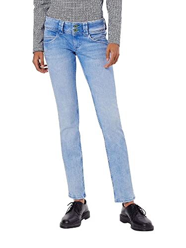 Pepe Jeans Damen Venus Jeans, Blau (Light Used Denim Wv2), 34W / 32L von Pepe Jeans