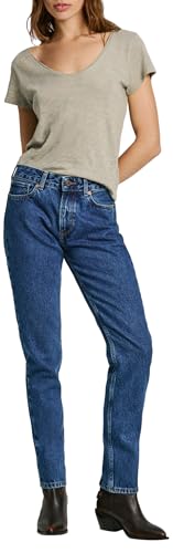Pepe Jeans Damen Straight Mw Pl204730 Jeans, Blau (Denim-ct9), 34W x 32L von Pepe Jeans