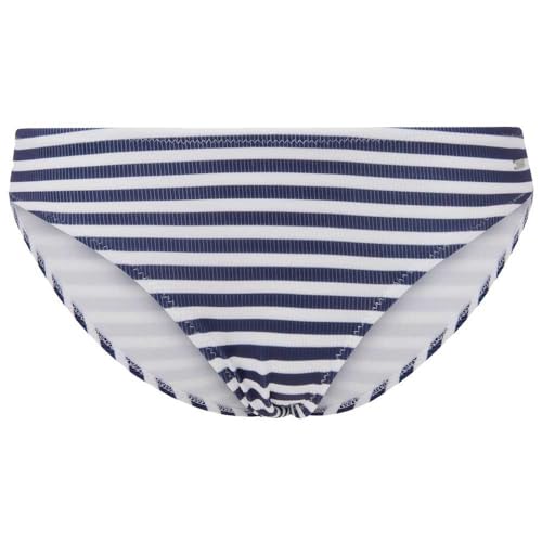 Pepe Jeans Damen Stripe Rib Bikinihose, Blau (Navy), XS von Pepe Jeans