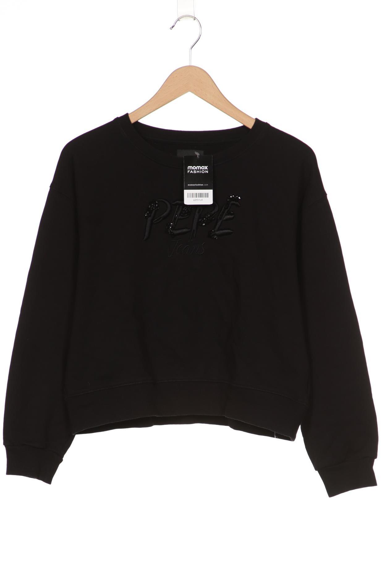 Pepe Jeans Damen Sweatshirt, schwarz von Pepe Jeans